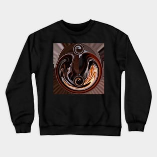 Stocksom Chocolate and Cream 1 Crewneck Sweatshirt